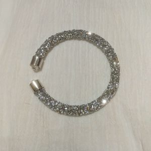 Swarovski crystal bracelet silver